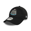 NEW CASTLE UNITED FC EMBROIDERY LOGO BLACK CORE 9TWENTY CAP