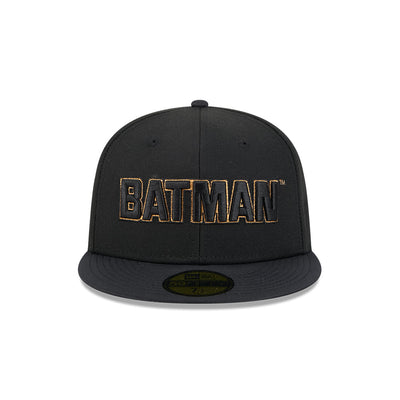 NEW ERA X WARNER BROTHERS BATMAN BLACK 59FIFTY CAP