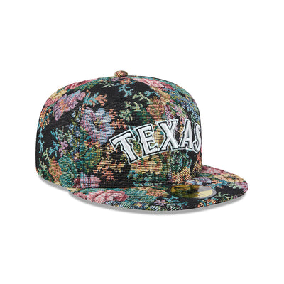 TEXAS RANGERS LIFESTYLE ENERGY BLACK 59FIFTY CAP