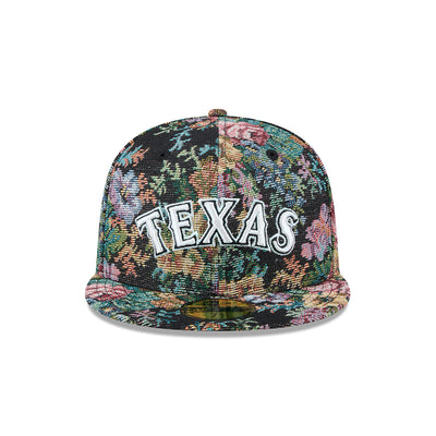 TEXAS RANGERS LIFESTYLE ENERGY BLACK 59FIFTY CAP