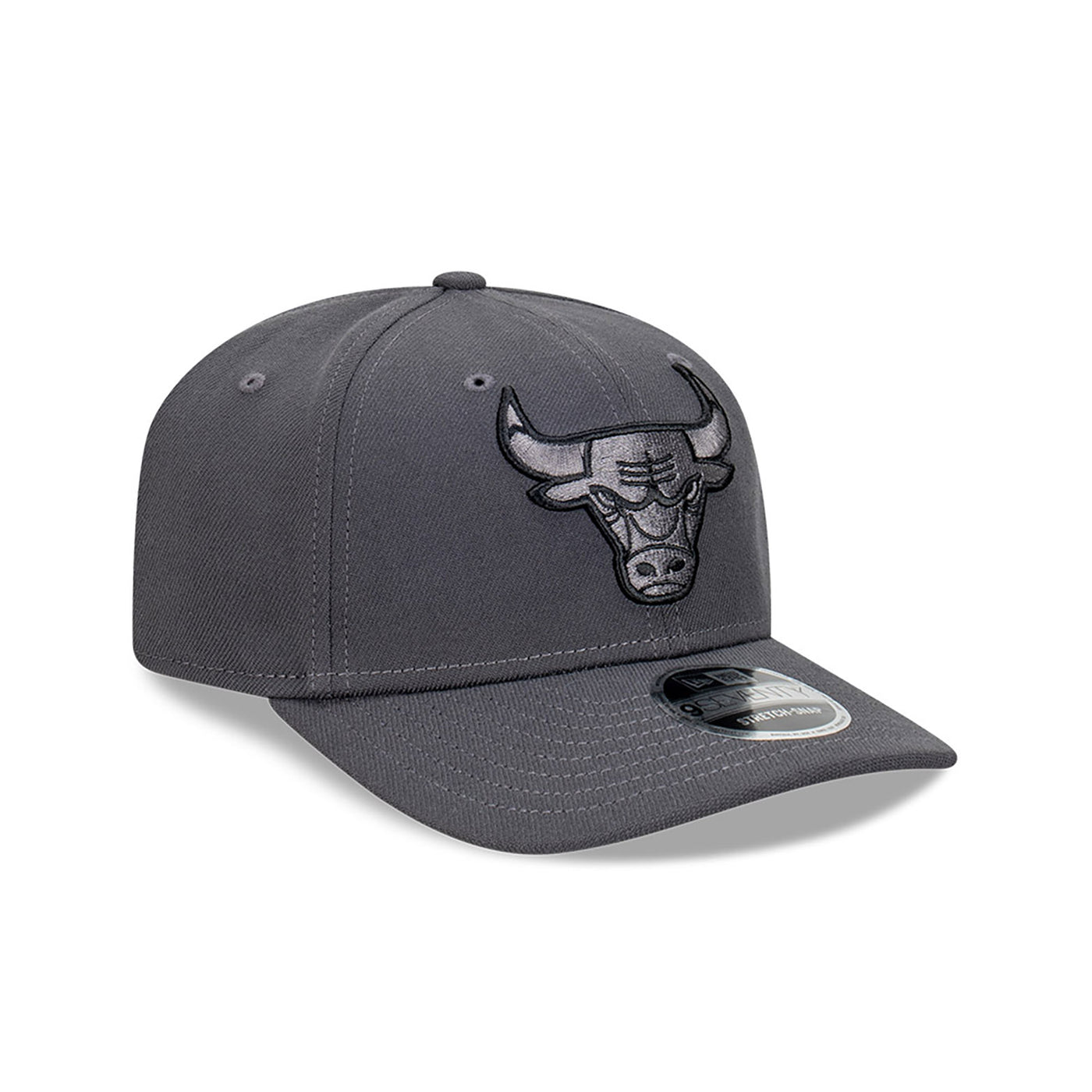 CHICAGO BULLS CARBON STEEL DARK GRAY 9SEVENTY STRETCH SNAP CAP