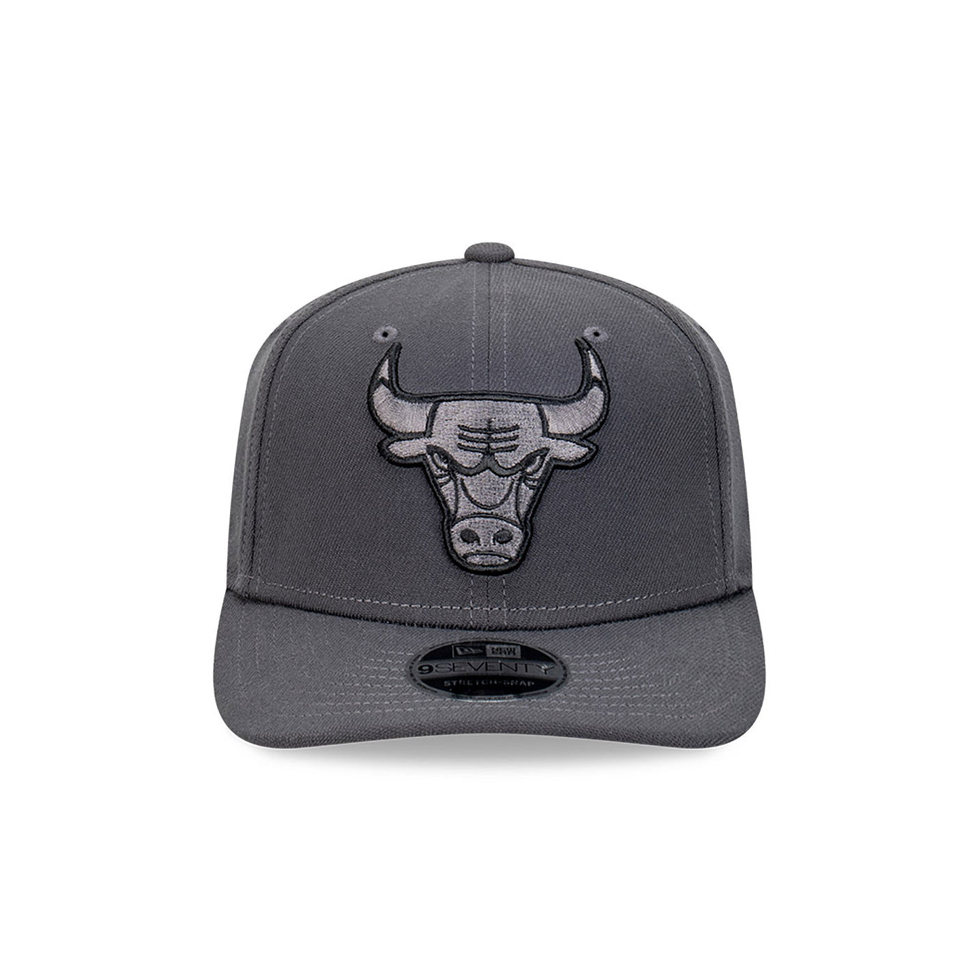 CHICAGO BULLS CARBON STEEL DARK GRAY 9SEVENTY STRETCH SNAP CAP