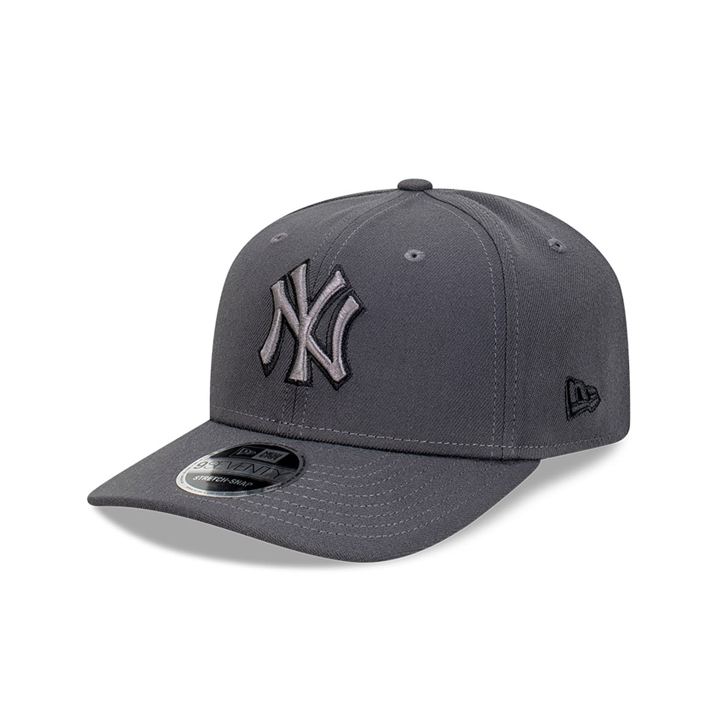 NEW YORK YANKEES CARBON STEEL DARK GRAY 9SEVENTY STRETCH SNAP CAP