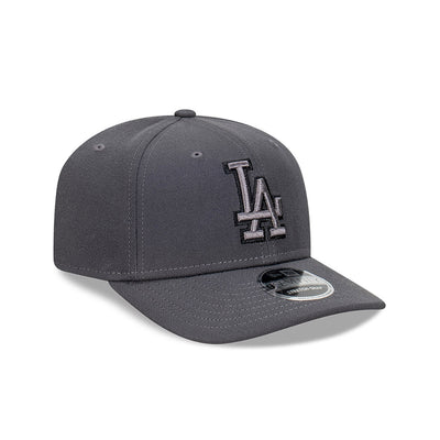 LOS ANGELES DODGERS CARBON STEEL DARK GRAY 9SEVENTY STRETCH SNAP CAP