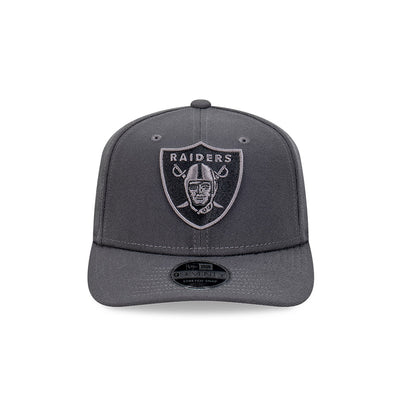 LAS VEGAS RAIDERS CARBON STEEL DARK GRAY 9SEVENTY STRETCH SNAP CAP