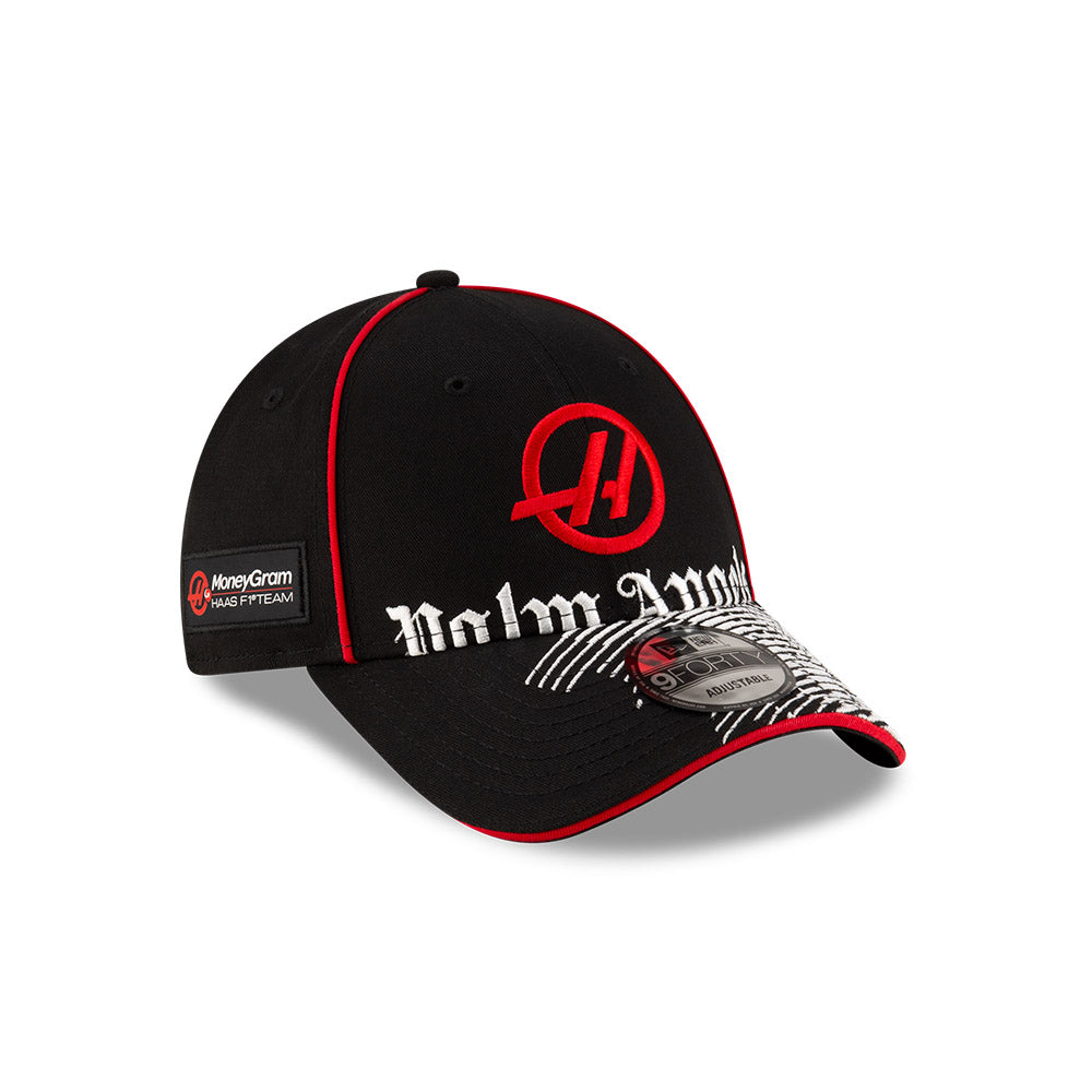 NEW ERA X PALM ANGELS X MONEYGRAM HAAS F1 TEAM BLACK 9FORTY CAP