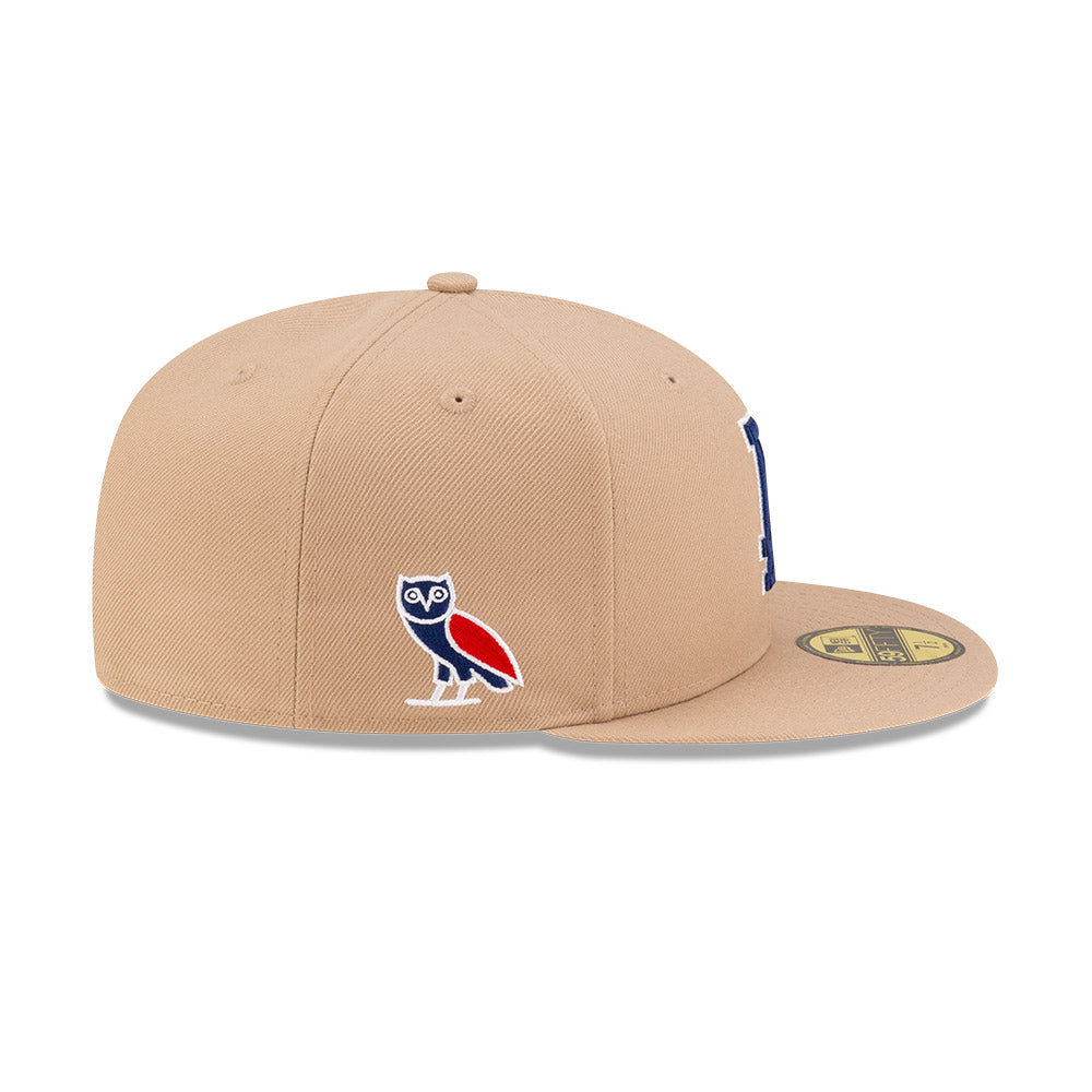 OVO® X LOS ANGELES DODGERS CAMEL NEW ERA 59FIFTY CAP