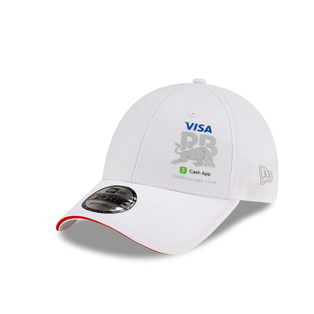 VISA CASH APP RACING BULLS FLAWLESS WHITE 9FORTY CAP
