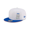 VISA CASH APP RACING BULLS FLAWLESS 2-TONE BLUE VISOR WHITE 9FIFTY CAP