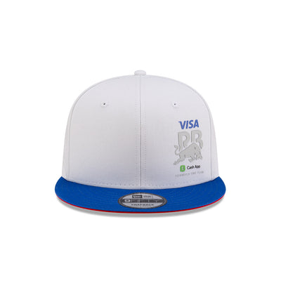 VISA CASH APP RACING BULLS FLAWLESS 2-TONE BLUE VISOR WHITE 9FIFTY CAP