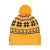 MCLAREN F1 RACING XMAS ORANGE CUFF BOBBLE BEANIE