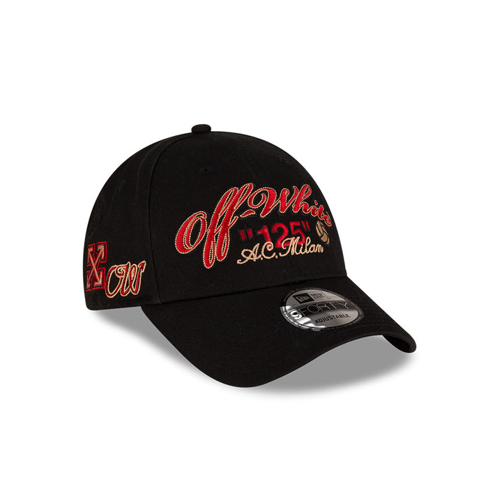■New Era■ 940AF TR FLAWLESS ACMILAN WHI SCA 14737690 AC MILAN X OFF-WHITE X NEW ERA - CAPPELLINO 9FORTY | AC