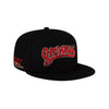 NEW ERA X OFF WHITE X AC MILAN BLACK 59FIFTY CAP