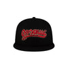 NEW ERA X OFF WHITE X AC MILAN BLACK 59FIFTY CAP