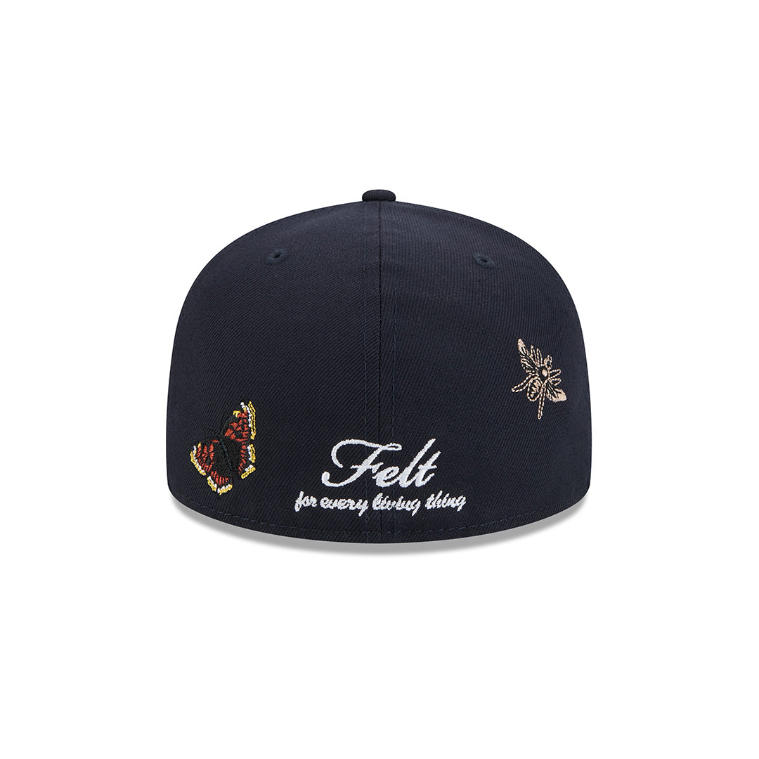 FELT X MLB BOSTON RED SOX NAVY 59FIFTY CAP