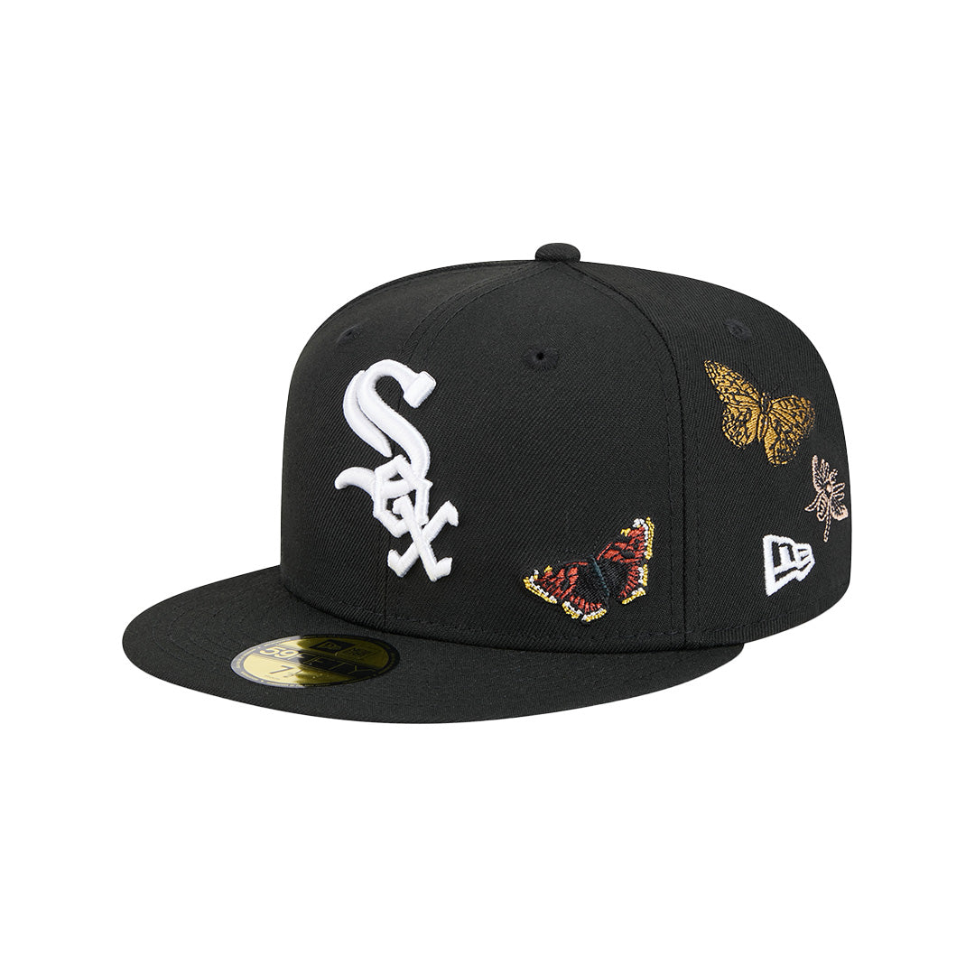 FELT X MLB CHICAGO WHITE SOX BLACK 59FIFTY CAP