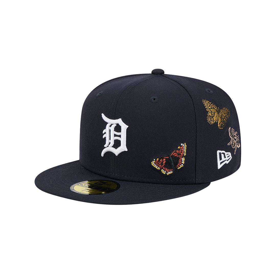 FELT X MLB DETROIT TIGERS NAVY 59FIFTY CAP