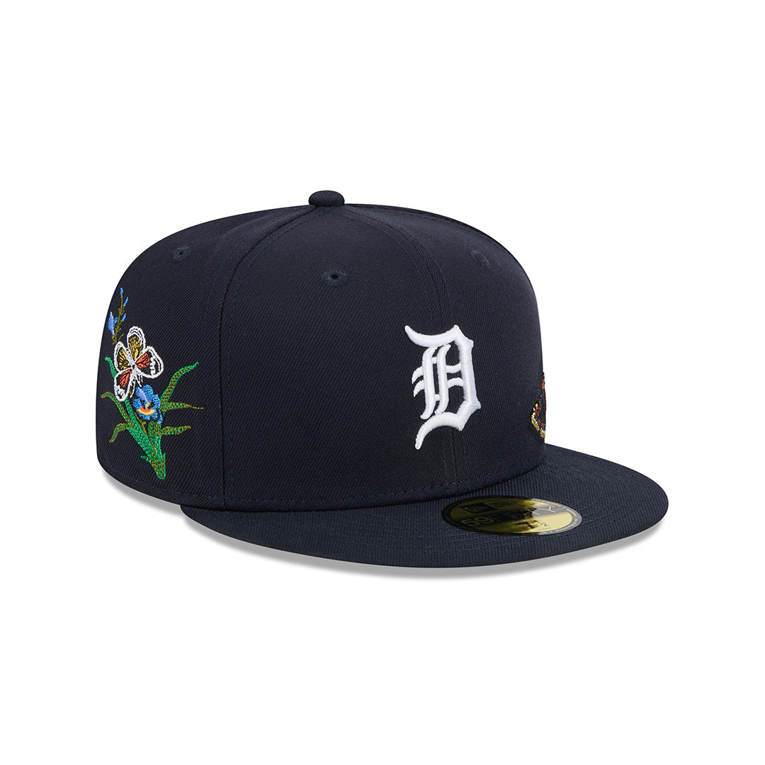 FELT X MLB DETROIT TIGERS NAVY 59FIFTY CAP