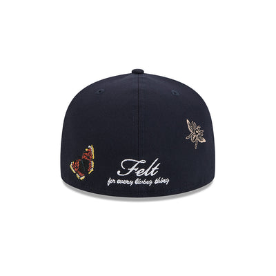 FELT X MLB DETROIT TIGERS NAVY 59FIFTY CAP