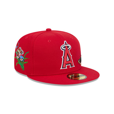 FELT X MLB ANAHEIM ANGELS RED 59FIFTY CAP