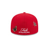 FELT X MLB ANAHEIM ANGELS RED 59FIFTY CAP