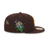 FELT X MLB SAN DIEGO PADRES DARK BROWN 59FIFTY CAP