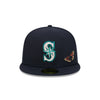 FELT X MLB SEATTLE MARINERS NAVY 59FIFTY CAP