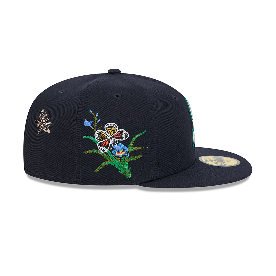 FELT X MLB SEATTLE MARINERS NAVY 59FIFTY CAP