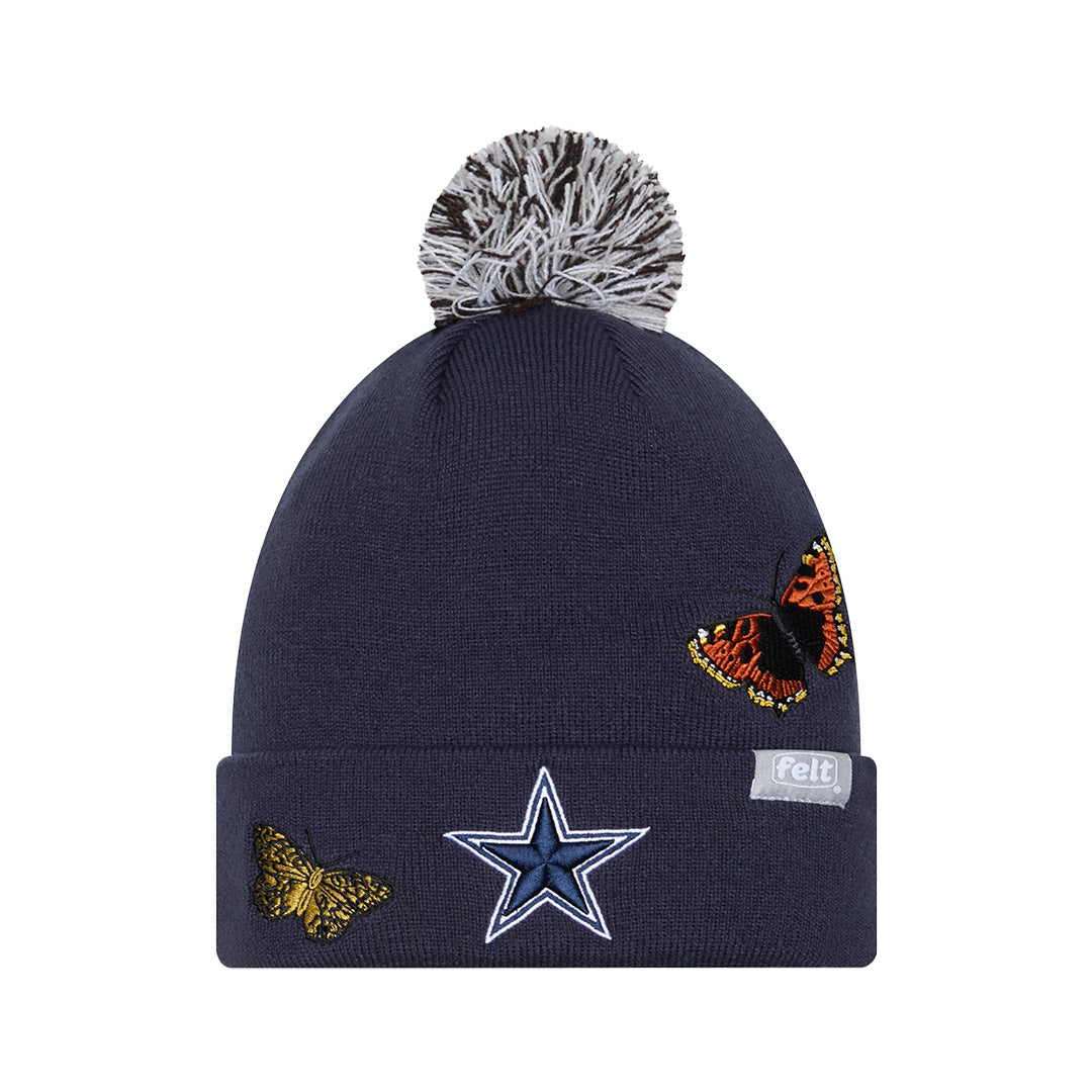 FELT X NFL DALLAS COWBOYS DARK BLUE 6 DART CUFF BEANIE