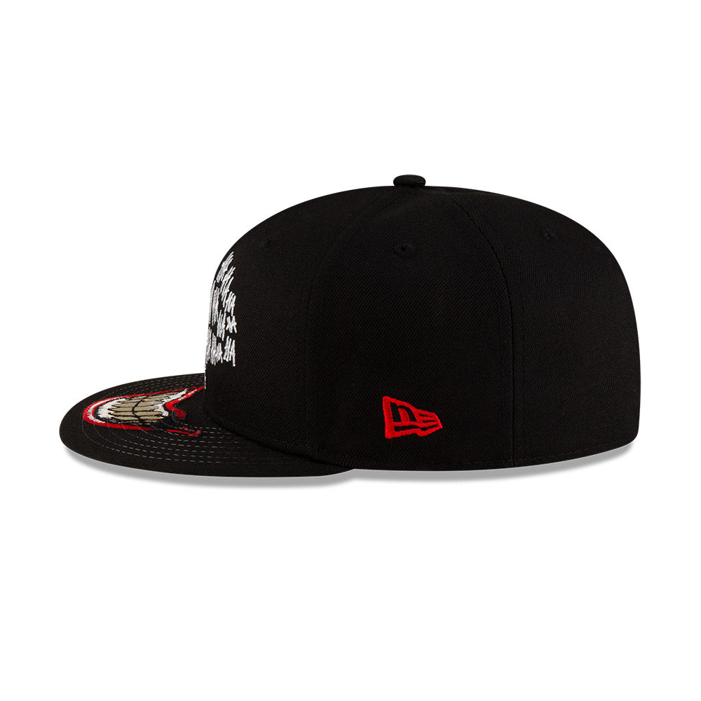 NEW ERA X WARNER BROTHERS JOKER HAHAHA BLACK 59FIFTY CAP