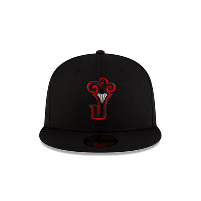 NEW ERA X WARNER BROTHERS JOKER J GLOW IN THE DARK BLACK 59FIFTY CAP