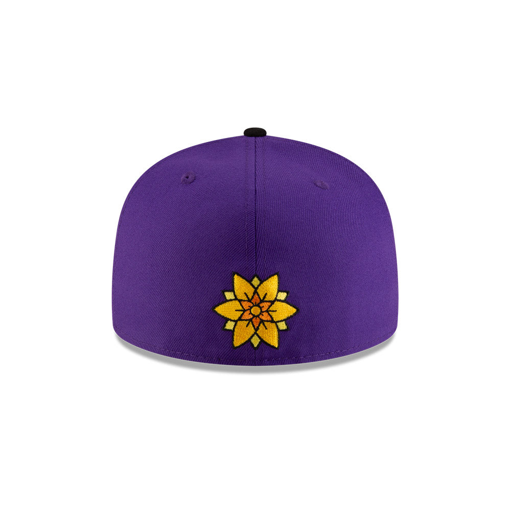 NEW ERA X WARNER BROTHERS JOKER HAHAHA PURPLE 59FIFTY CAP