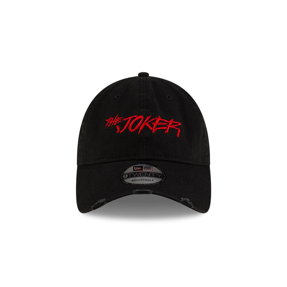 NEW ERA X WARNER BROTHERS JOKER SCRIPT BLACK 9TWENTY CAP