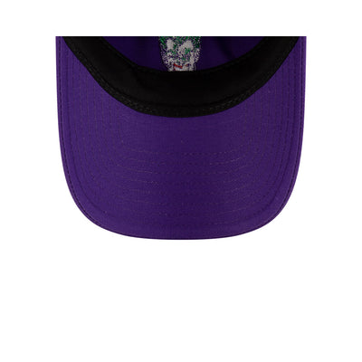 NEW ERA X WARNER BROTHERS JOKER FACE PURPLE 9TWENTY CAP