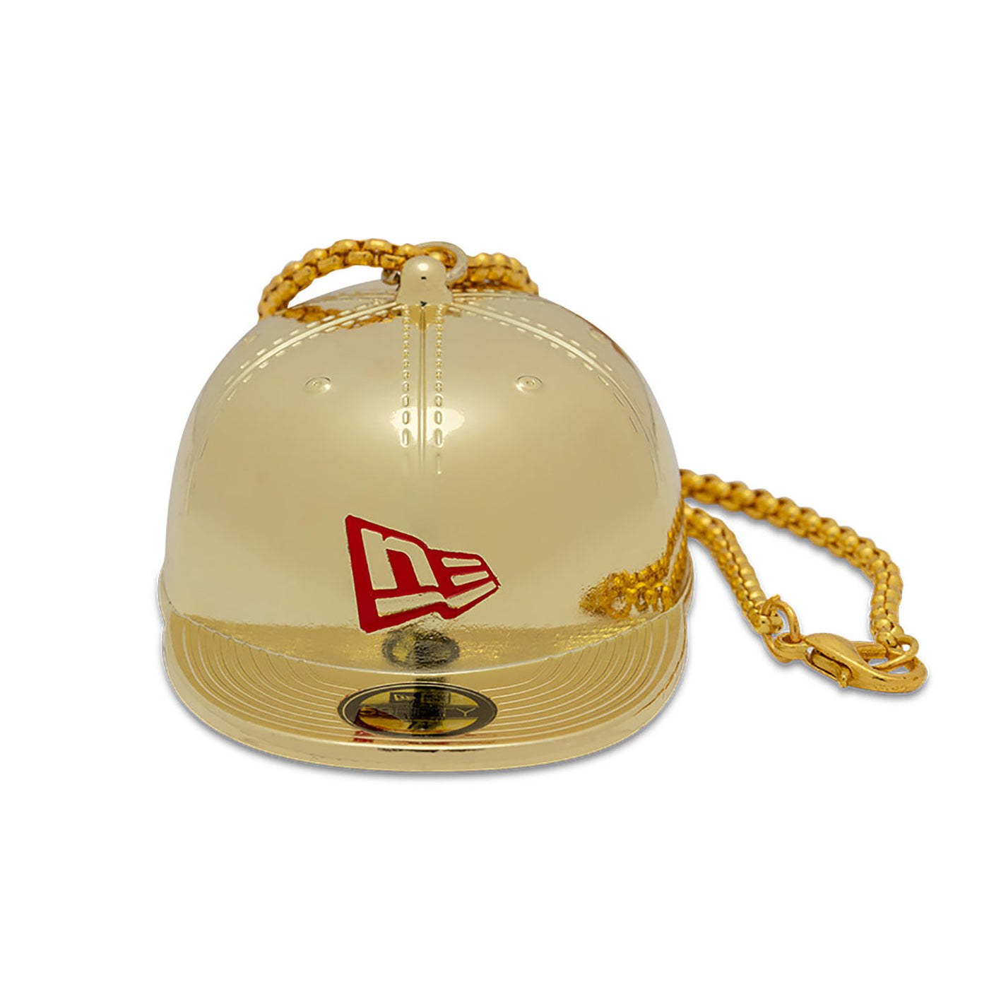 NEW ERA 2 PACK GOLD AND WHITE 59FIFTY® CAP ORNAMENT