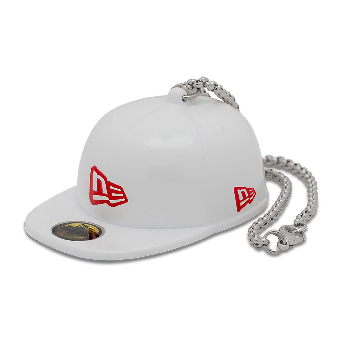 NEW ERA 2 PACK GOLD AND WHITE 59FIFTY® CAP ORNAMENT