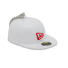 NEW ERA 2 PACK GOLD AND WHITE 59FIFTY® CAP ORNAMENT