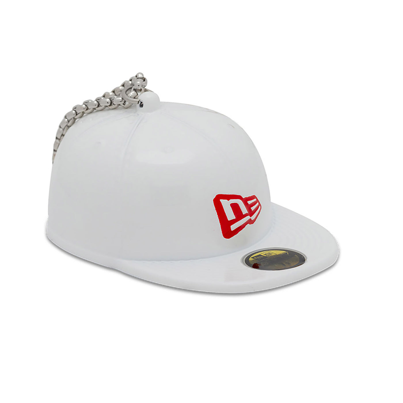 NEW ERA 2 PACK GOLD AND WHITE 59FIFTY® CAP ORNAMENT