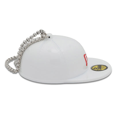 NEW ERA 2 PACK GOLD AND WHITE 59FIFTY® CAP ORNAMENT