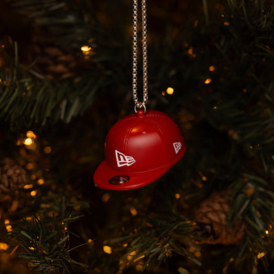 NEW ERA 2 PACK RED AND GREEN 59FIFTY® CAP ORNAMENT