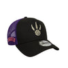 NBA CLASSIC EDITION 2024 TORONTO RAPTORS BLACK 9FORTY AF TRUCKER CAP