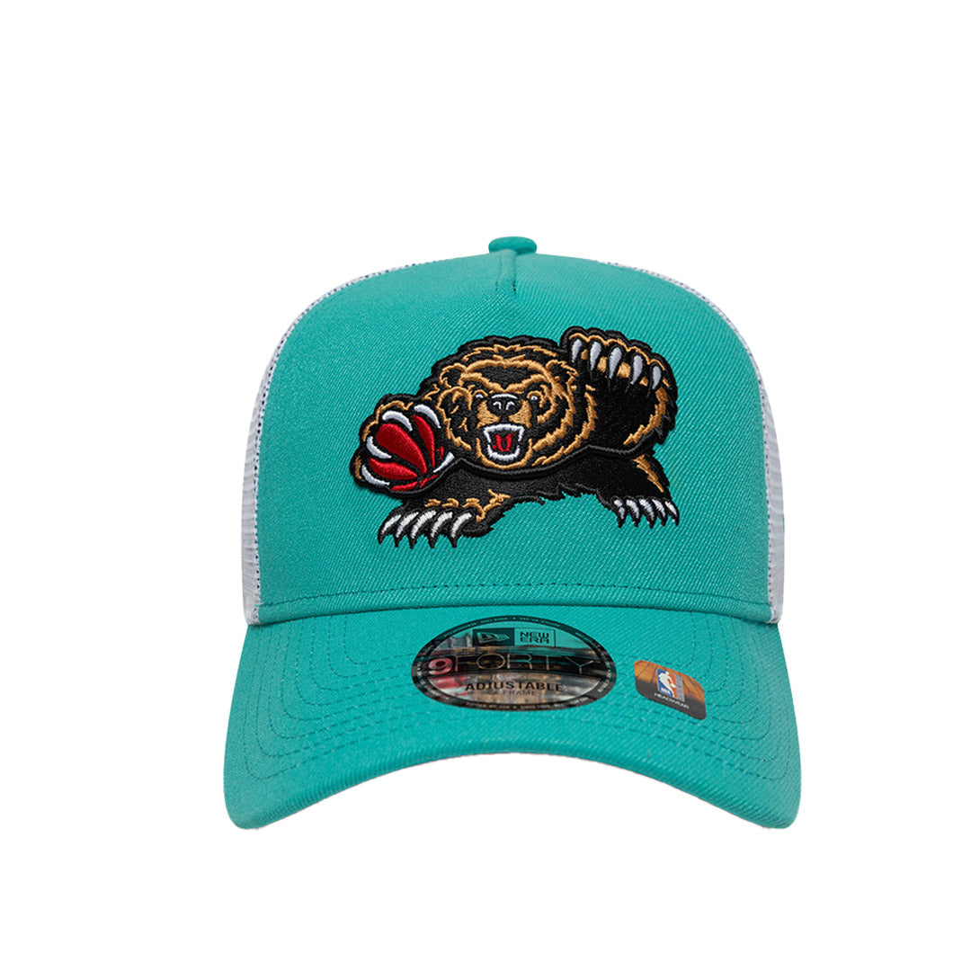 NBA CLASSIC EDITION 2024 MEMPHIS GRIZZLIES TEAL BLUE 9FORTY AF TRUCKER CAP