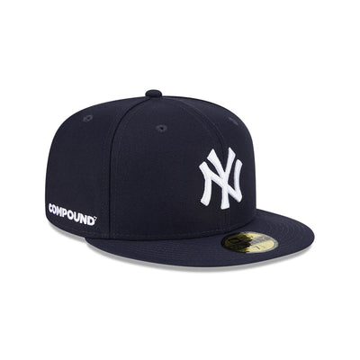 NEW ERA X COMPOUND X MLB NEW YORK YANKEES NAVY 59FIFTY CAP