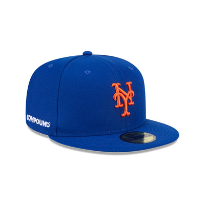 NEW ERA X COMPOUND X MLB NEW YORK METS BLUE 59FIFTY CAP