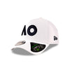 AUSTRALIAN OPEN REPREVE OPTIC WHITE 9FORTY AF CAP