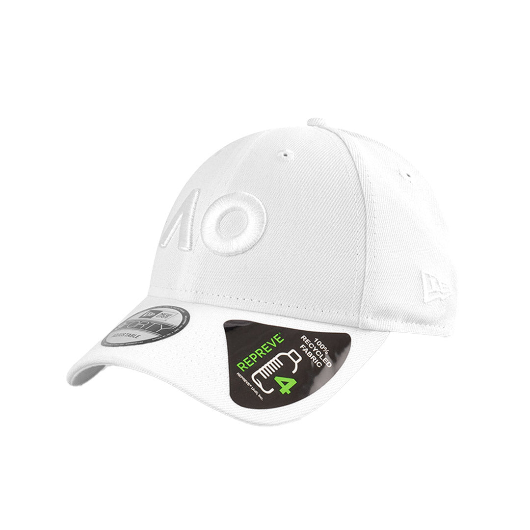 AUSTRALIAN OPEN REPREVE OPTIC WHITE 9FORTY CAP