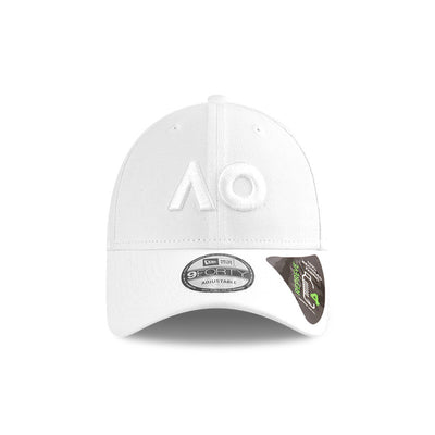 AUSTRALIAN OPEN REPREVE OPTIC WHITE 9FORTY CAP