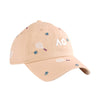 AUSTRALIAN OPEN OAT MILK EMBROIDERED CASUAL CLASSIC CAP