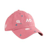 AUSTRALIAN OPEN PINK EMBROIDERED CASUAL CLASSIC CAP