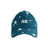 AUSTRALIAN OPEN CADET BLUE EMBROIDERED CASUAL CLASSIC CAP